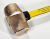 3lb Copper Hammer, 14" Rubber Super Grip fiberglass handle.