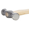 Picard 500 gm (1.1 lb) Polishing Hammer, round faces, 28mm domed, 28mm flat, wood handle.