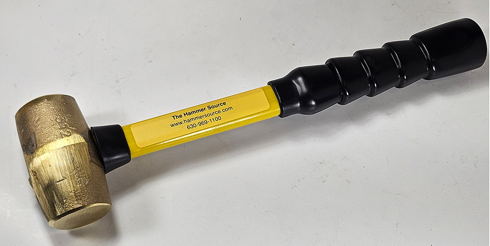 3 lb Nickel Aluminum Bronze Hammer | The Hammer Source