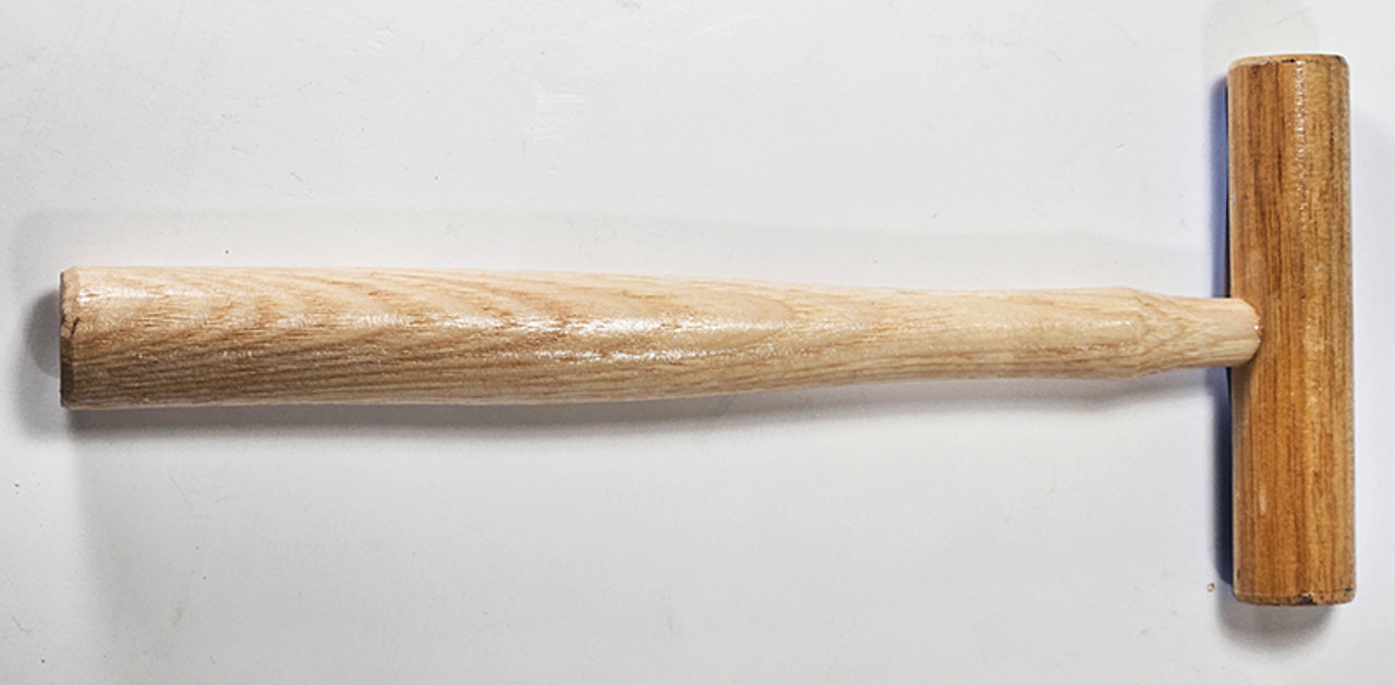 7/8" Diameter Solid Hickory Mallet