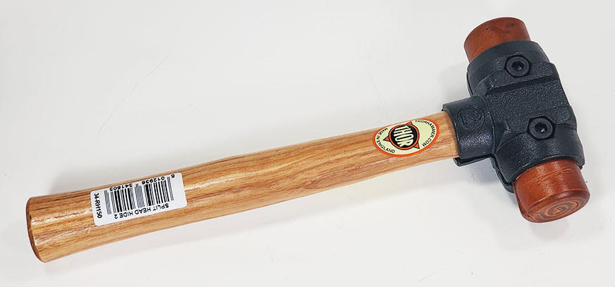 Thor 34-RH (Vaughan SH) rawhide split head hammer | The Hammer Source