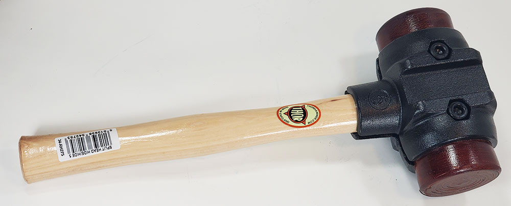 Thor 34-RH (Vaughan SH) rawhide split head hammer | The Hammer Source