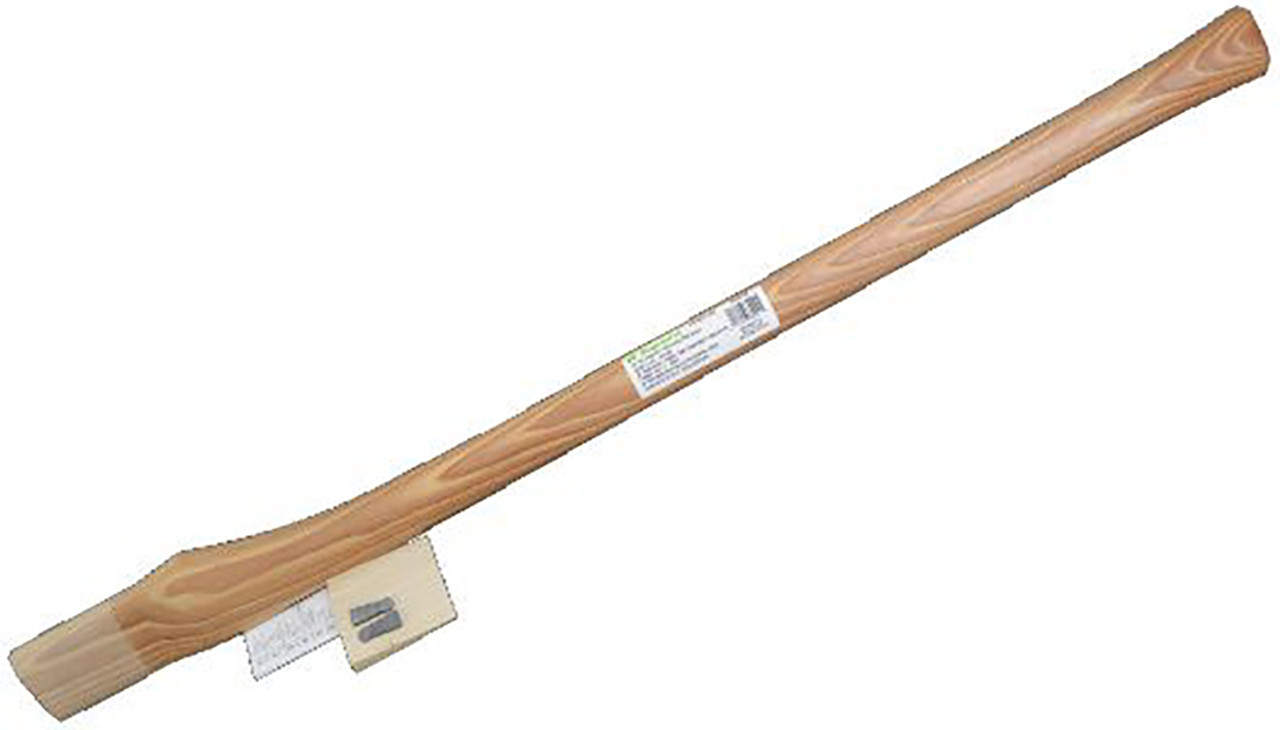 Vaughan 36" straight axe handle for 35 lb single bit axes, teardrop