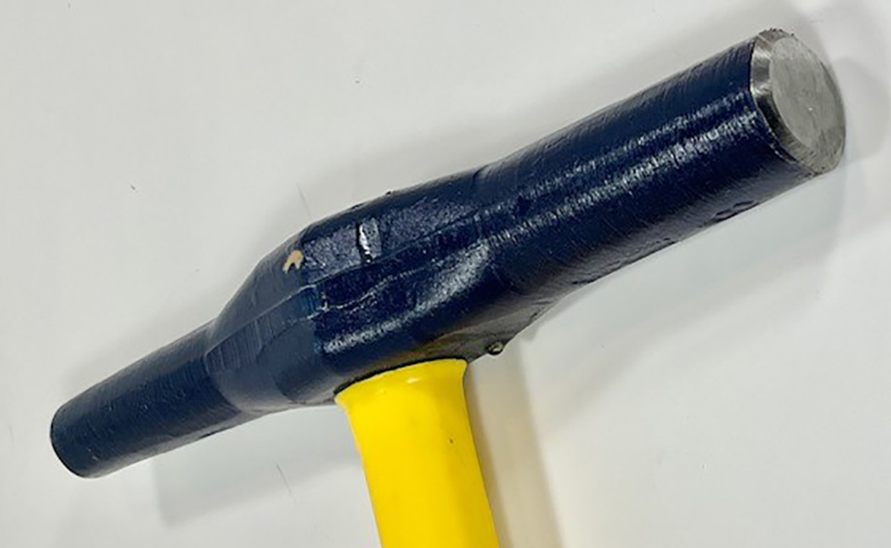 8 lb. Spike Maul, bell pattern, 34" Fiberglass handle.
