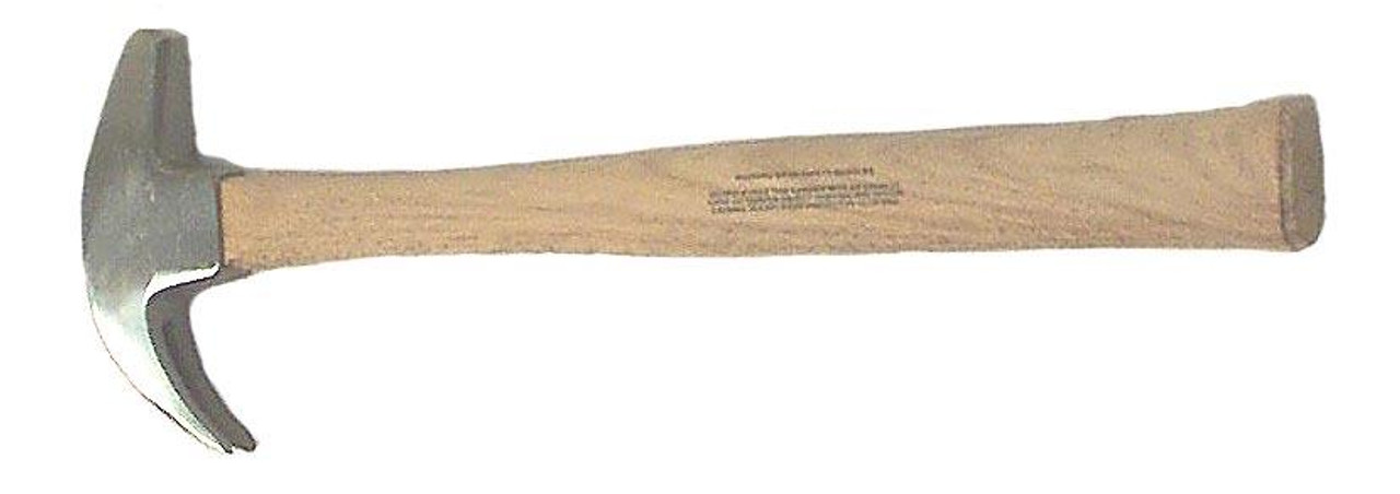 Nordic Forge 12 oz Farrier Driving Hammer, 3/8 inch face, 4 1/2 inch head length, 12 3/4 inch wood handle.