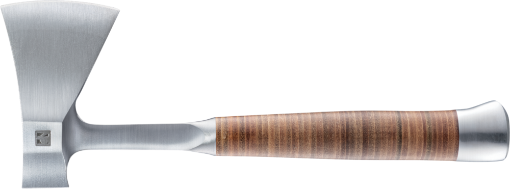 Halder Hand Axe, Full Steel Handle with Leather Grip