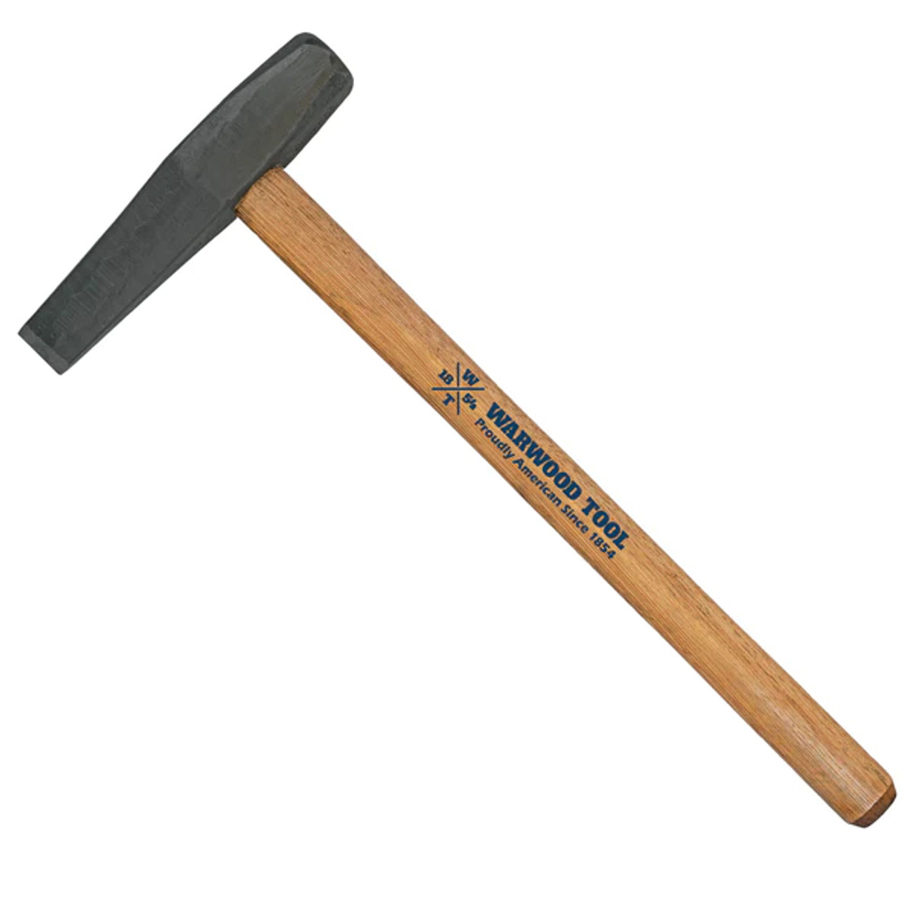 Warwood 51711 5-1/2 lb Grade B Nut Cutter (Square Cutter), 24" Hickory Handle