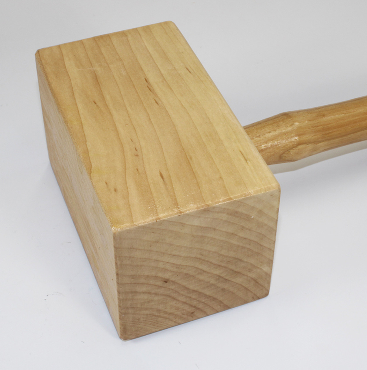 3 1/2" Square Solid Wood Mallet