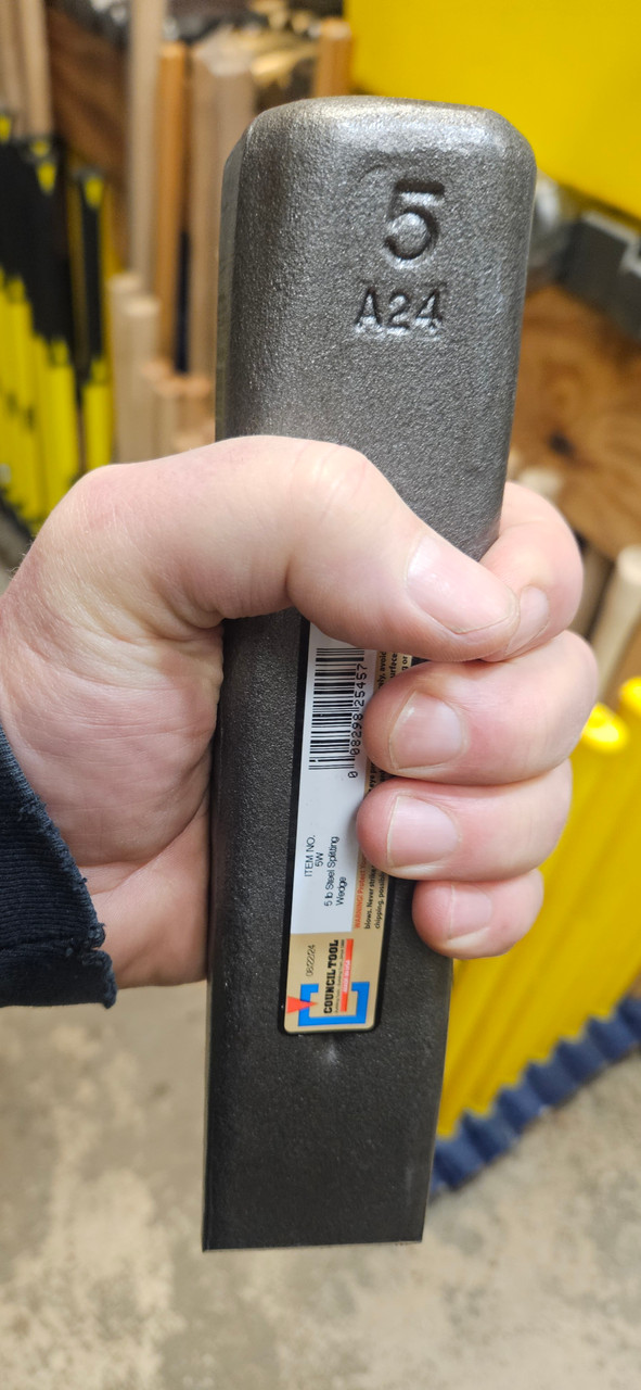 Council Tool 5W 5 lb Steel Square Head Wedge