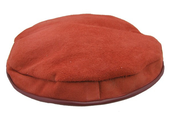 18" Round Leather Shot Bag