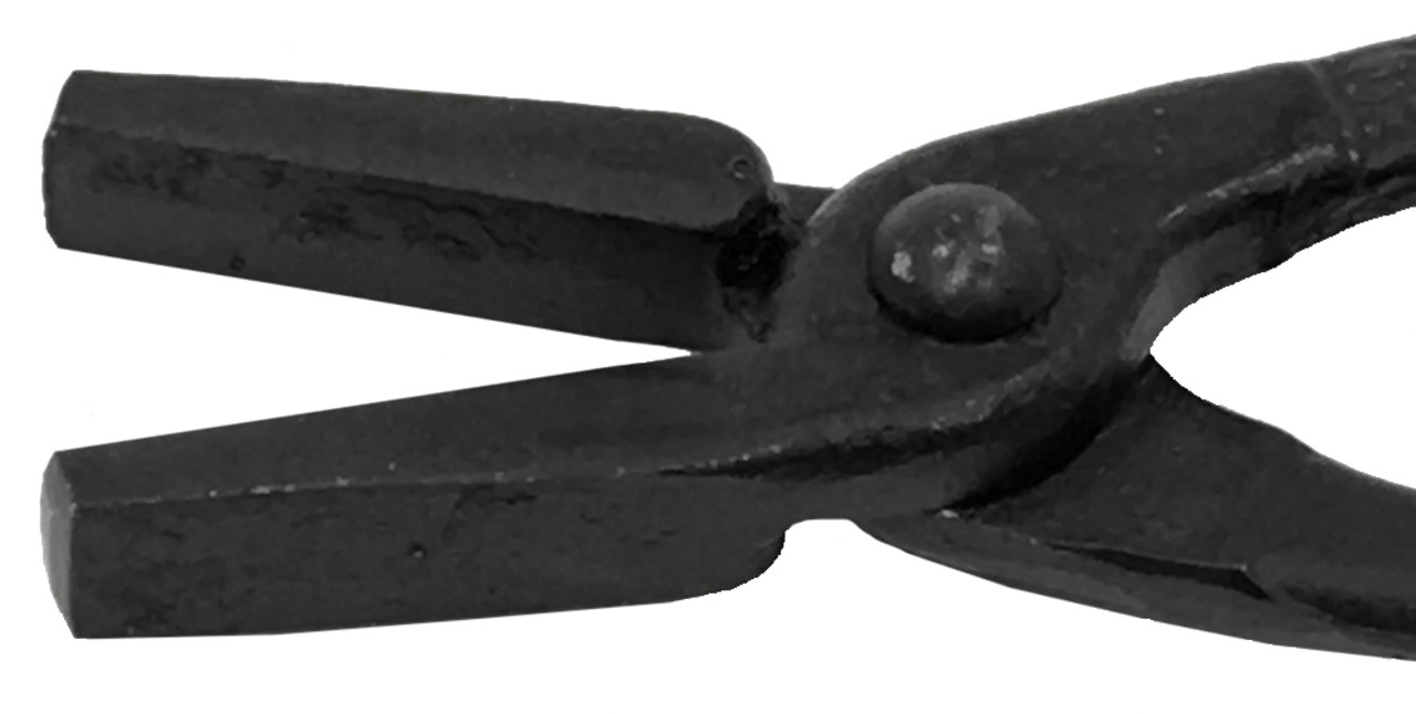 Picard 300mm/12" Flat-nosed Blacksmith Tong, 500gm/1.1 lb., for material 1-4mm