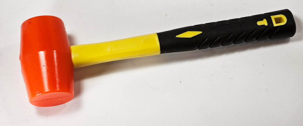 1 lb. Fiberglass Handle Rubber Mallet