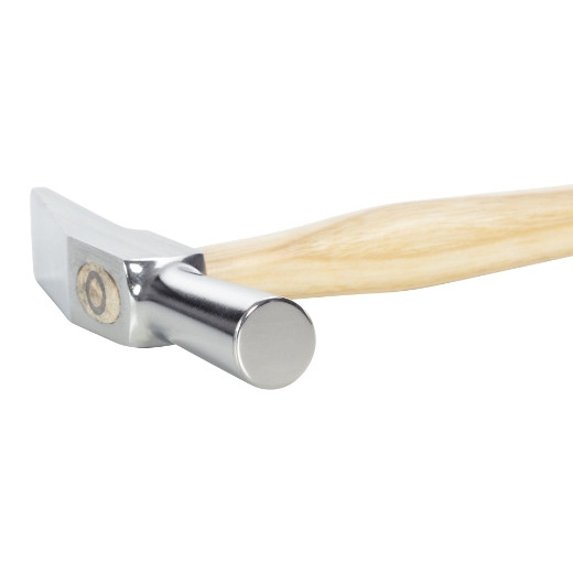 Picard Watchmaker's Hammer- 50 gm (1.76 oz.), 7/16" round face, chrome plated, wood handle.