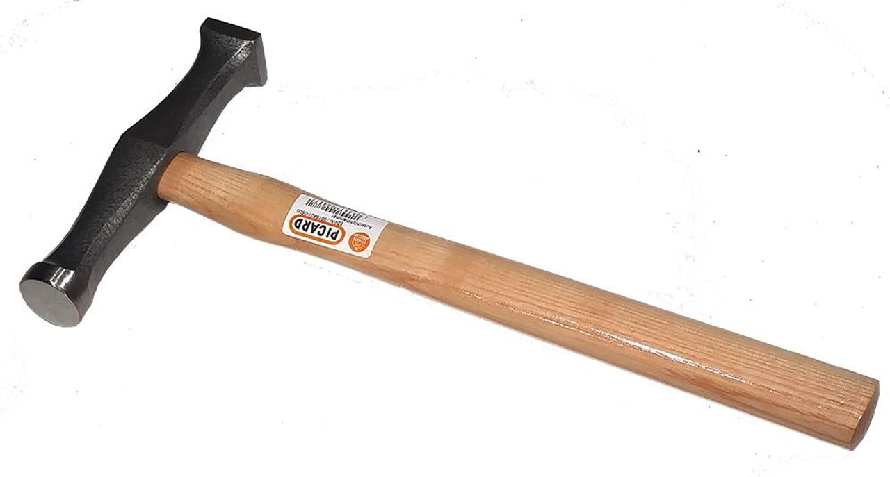 Picard 375 gm Planishing hammer 26mm square face and 26mm round raised face