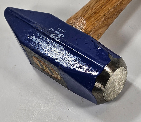 Vaughan S32 2 lb. Premium Blacksmith's Cross Pein | The Hammer Source