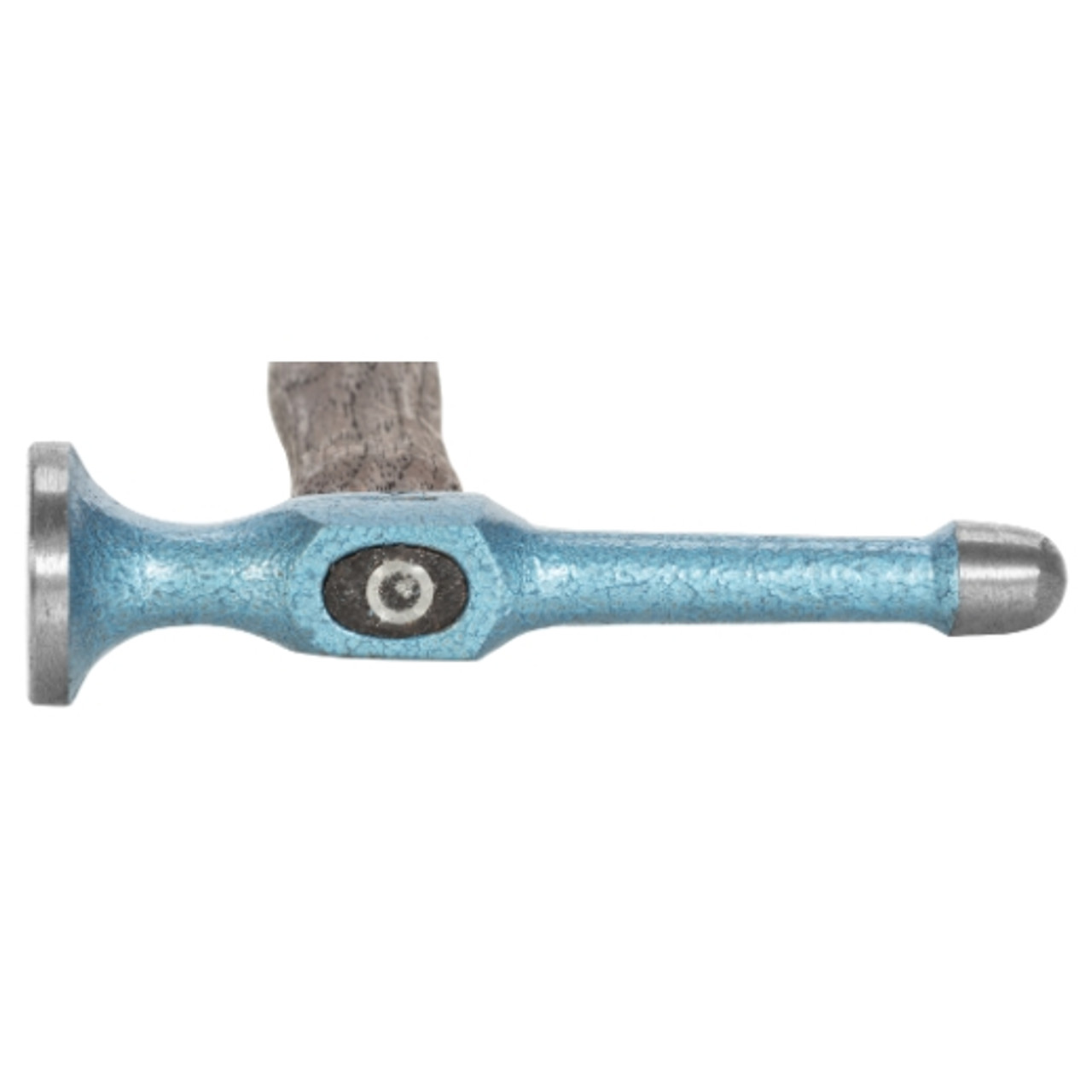 Picard Ball End Hammer, 460gm (16oz), 18mm shank ball end and 38mm round flat face, wood handle.