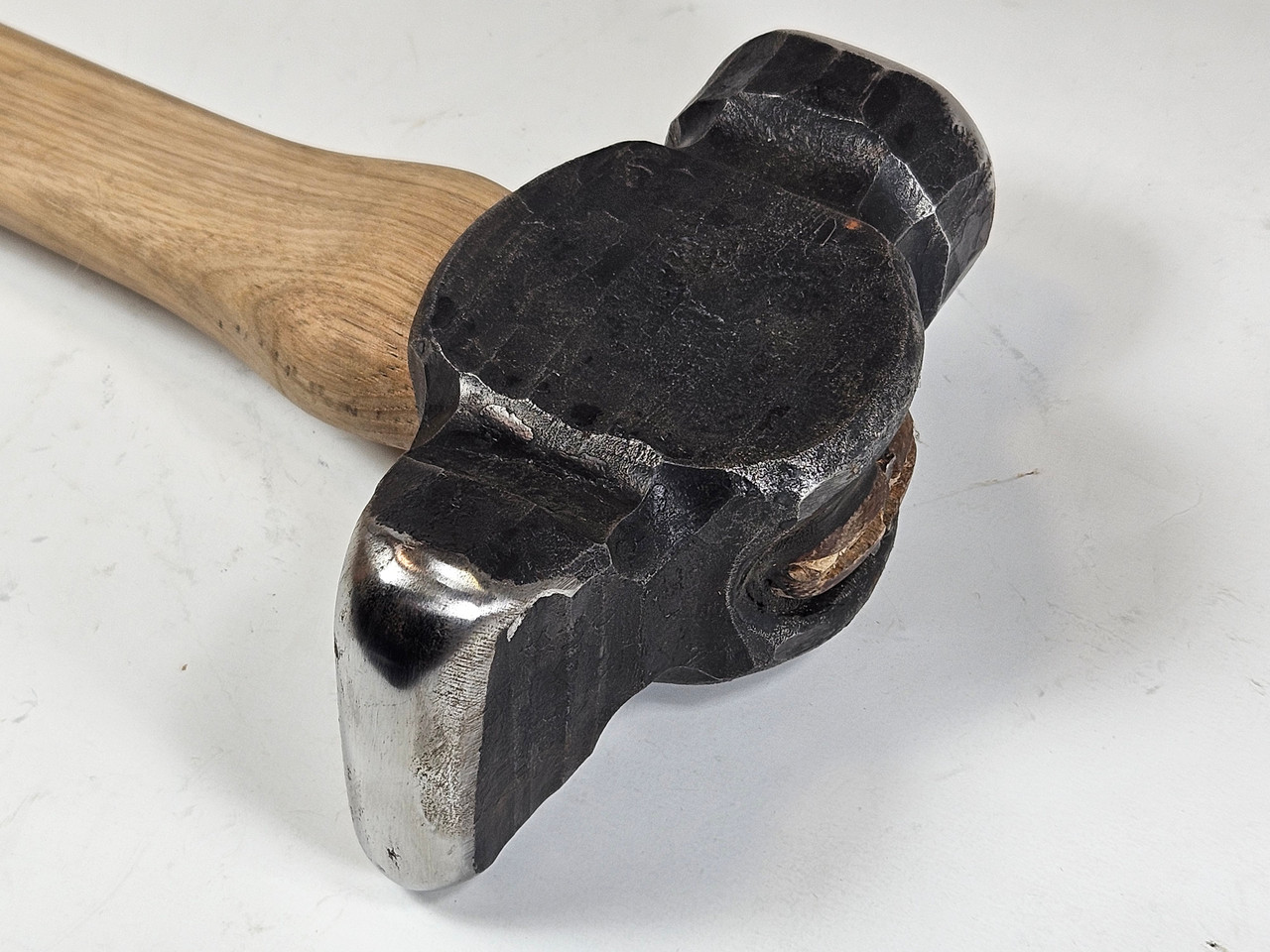 Big Blu 7 lb. Blacksmith Cross Pein Sledge Hammer | The Hammer Source