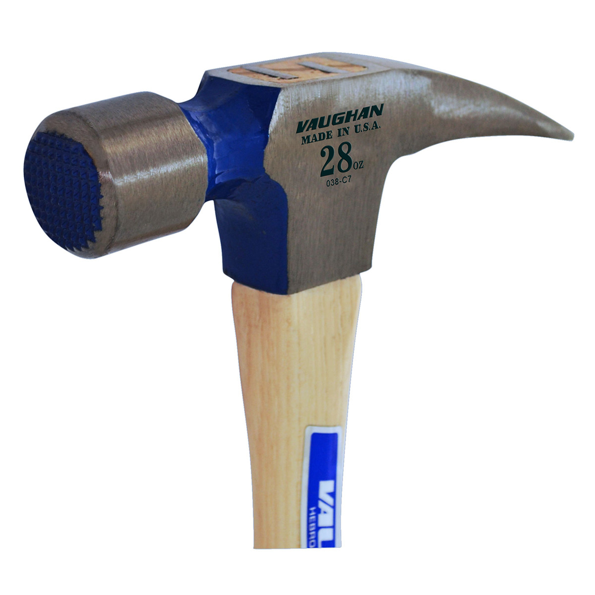 Vaughan 606M 28oz framing hammer, milled face | The Hammer Source