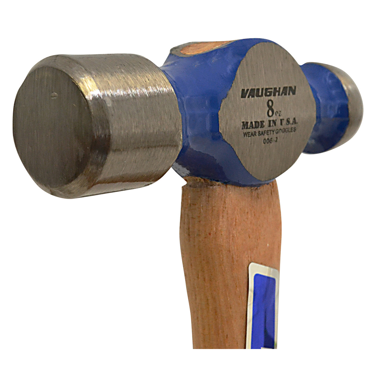 Vaughan 8 oz. Ball Pein, 11 3/4 wood handle