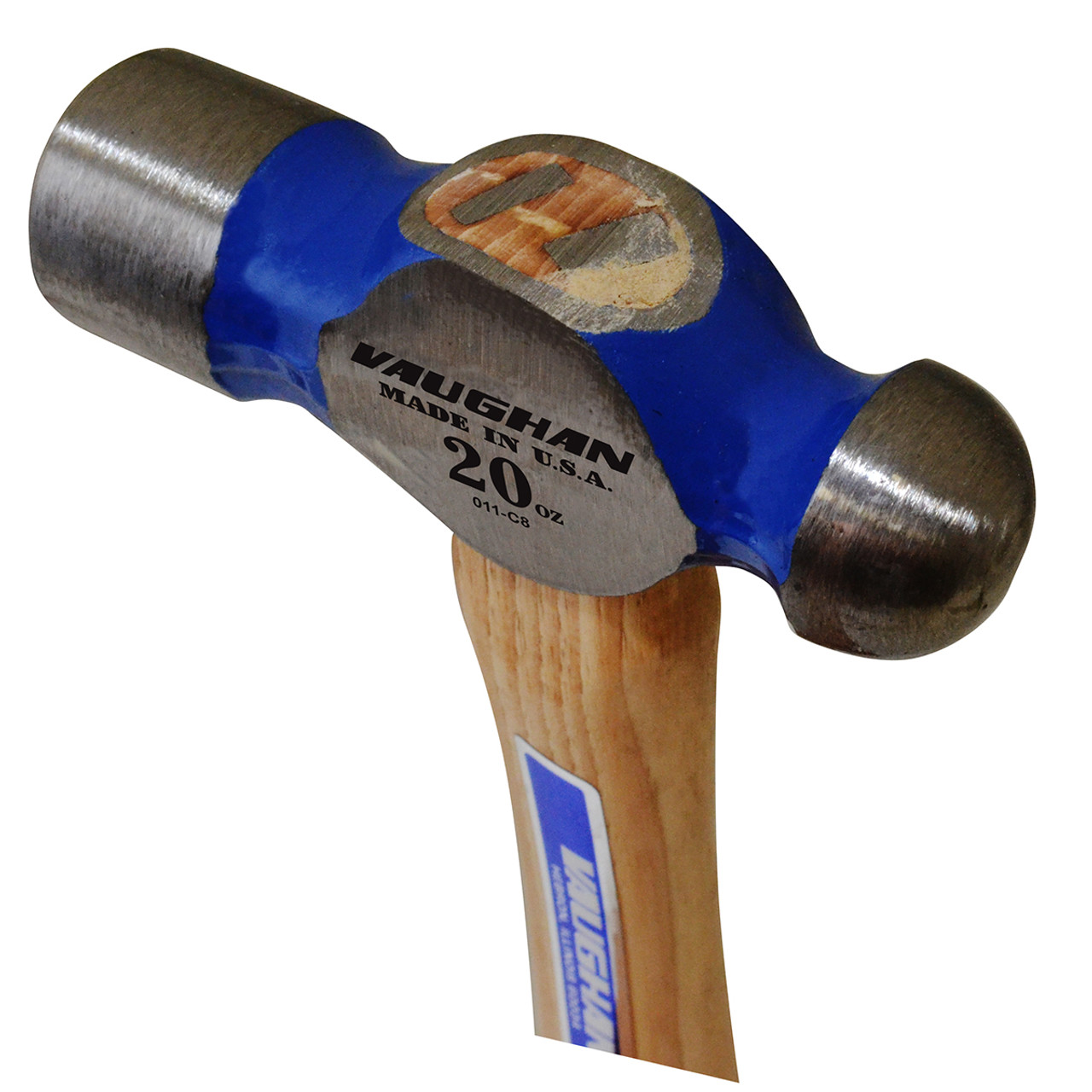 Vaughan 20 oz Ball Pein Hammer, 15" wood handle