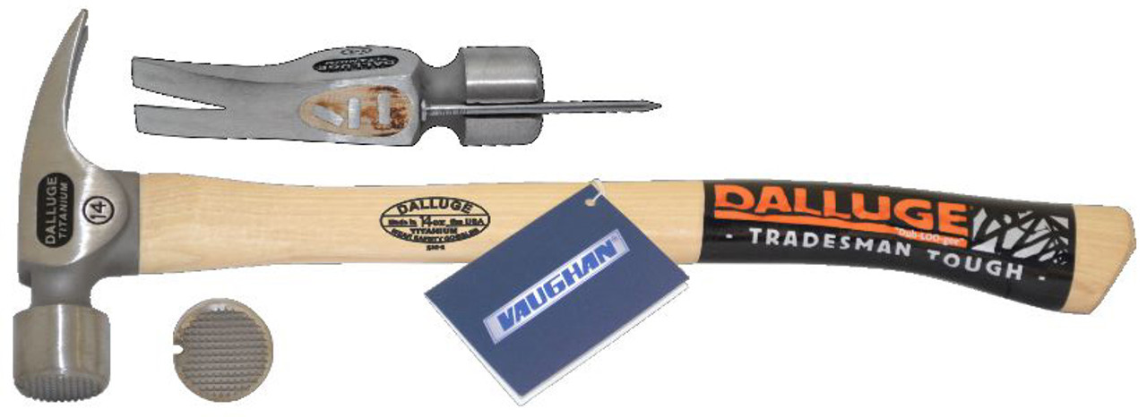 vaughan titanium framing hammer