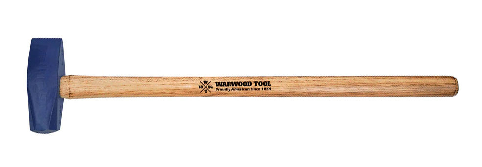 Warwood 13111 6 lb. Stone Sledge Hammer, straight pein | The