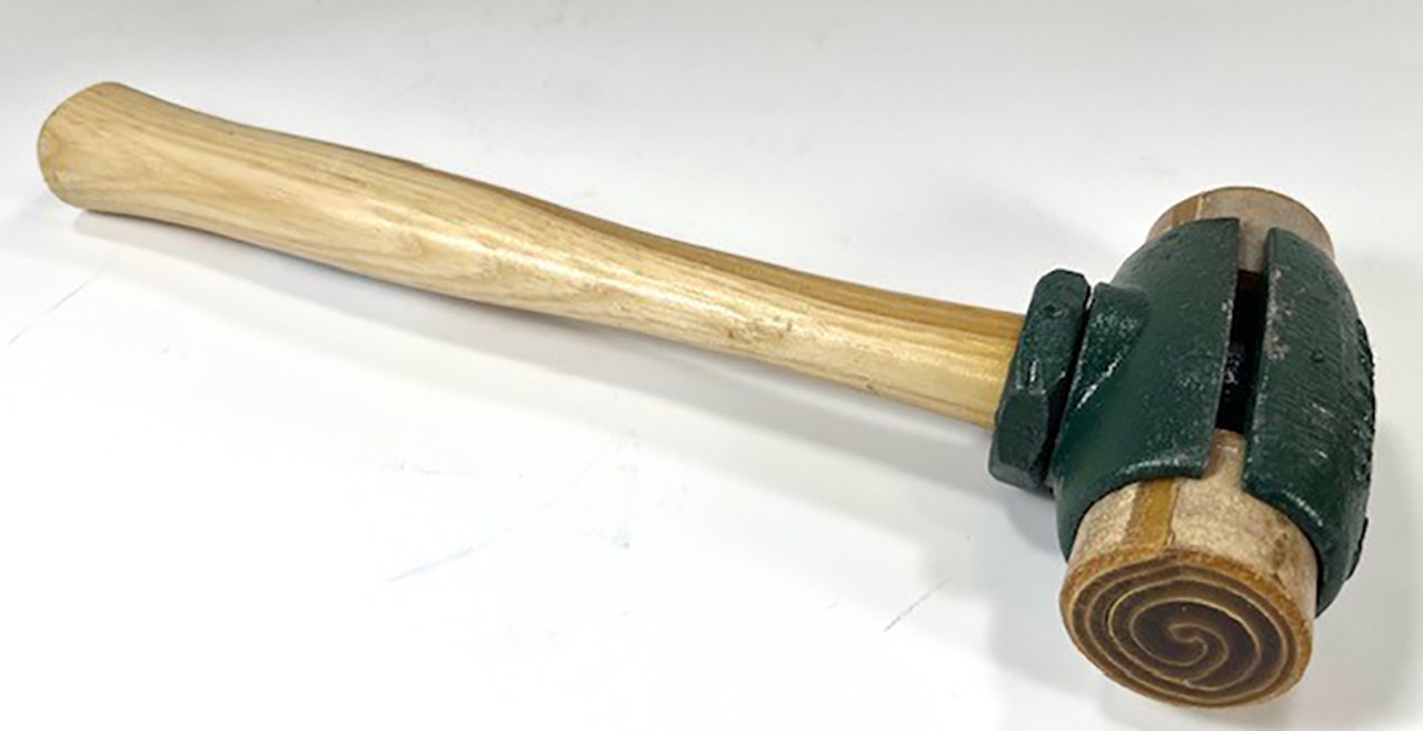 Garland 31004 4-Pound Rawhide Face Hammer with Wood Handle