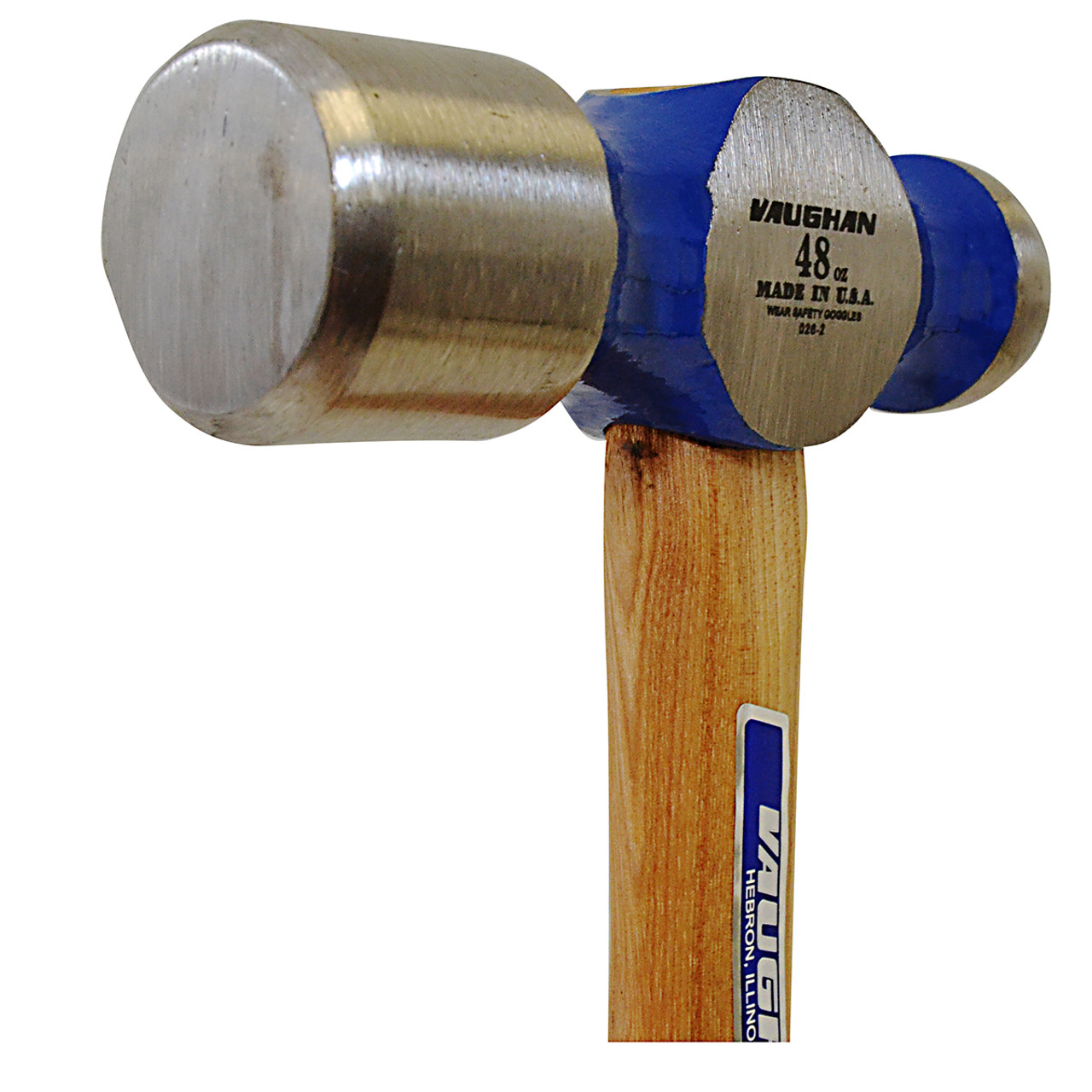 Vaughan 48 oz. Ball Pein Hammer, 16" wood handle