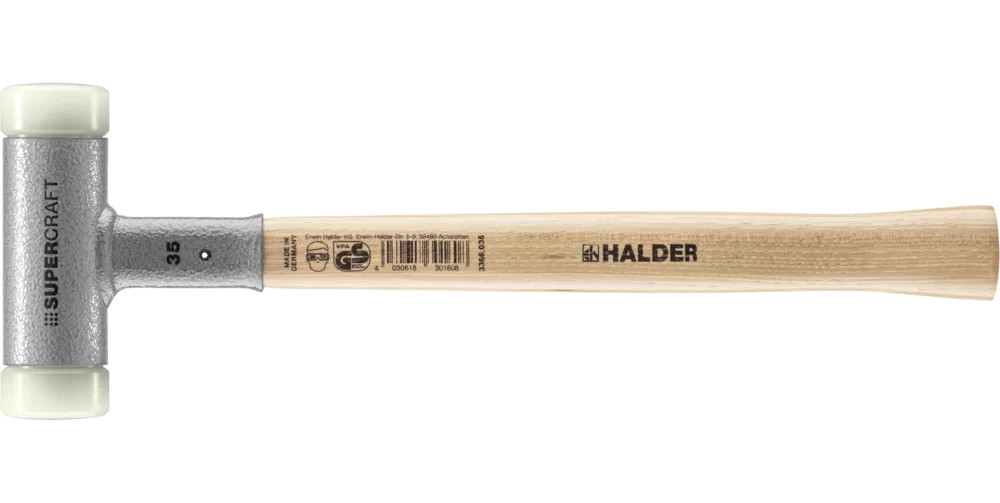 Halder Supercraft dead blow and Soft face hammers and replacement