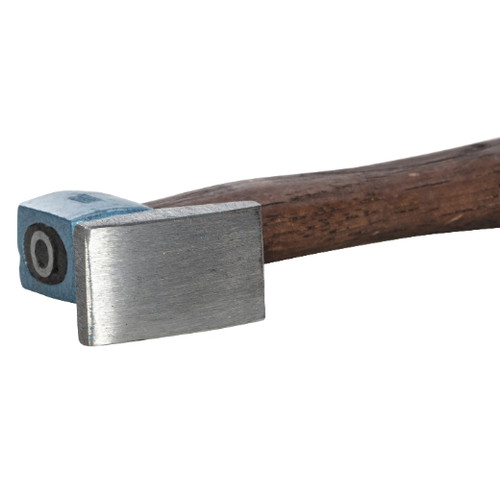 Picard Bumping and Planishing hammer, 300 gm (10.6 oz.) single end, rectangular, raised face 47mm x 29mm. Picard Bumping and Planishing hammer, 300 gm (10.6 oz.) single end, rectangular, raised face 47mm x 29mm.
