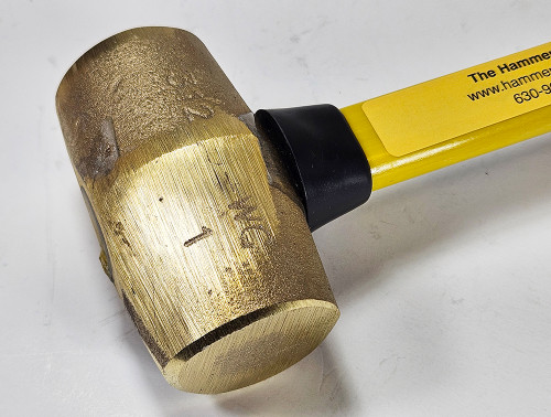 Brass Hammers - Fiberglass Handle | The Hammer Source