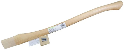 65282 Vaughan 28" curved Single Bit axe handle, teardrop eye 2 1/8" x 5/8"