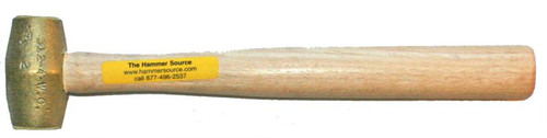 1lb Copper hammer 7/8" face, 14" hickory handle 1lb Copper hammer 7/8" face, 14" hickory handle