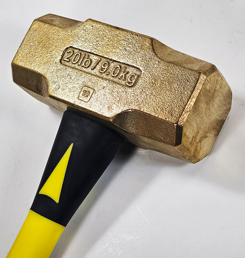 Brass Hammers - Fiberglass Handle | The Hammer Source