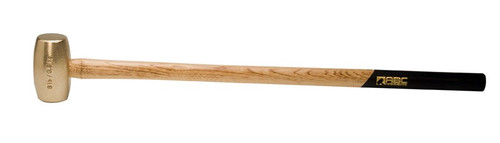 ABC8BW 8 LB. BRASS HAMMER WITH 32" WOOD HANDLE ABC8BW 8 LB. BRASS HAMMER WITH 32" WOOD HANDLE