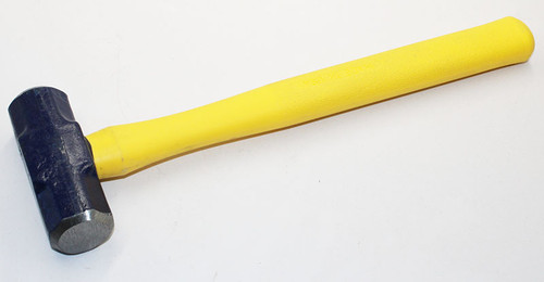 Warwood 13425 2.5 lb Double Face Steel sledge with 16" fiberglass handle