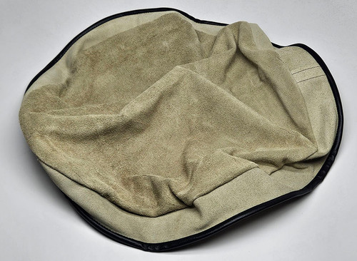 18" Round Leather Shot Bag