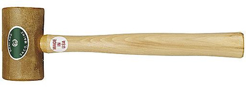 Garland Weighted Rawhide Mallet, 1-1/2 Face dia., 12 oz. - 60-085-8 -  Light Tool Supply