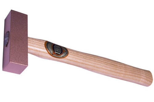 Thor 250 gm (9oz) 3/4" Square Copper Mallet, wood handle.
