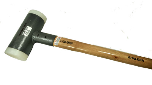 Halder 3377.060 Supercraft 3 lb Dead Blow Hammer, Steel Handle