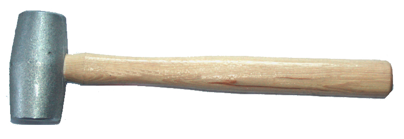 Aluminum hammer- wood handle