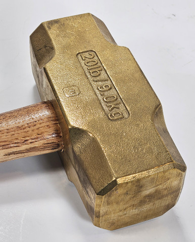 ABC 20 LB. BRASS HAMMER WITH 32