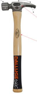 Dalluge 7170 14 oz. Titanium Hammer | The Hammer Source!