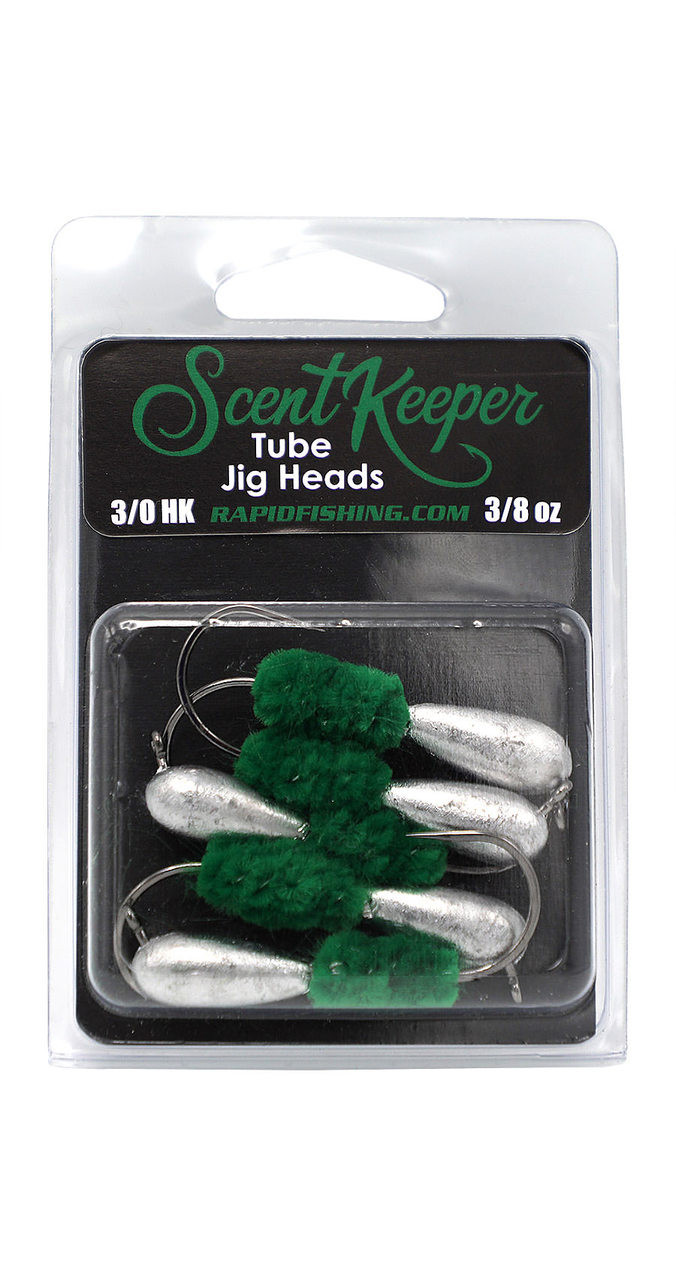 Rapid Scent Keeper Jig Heads - 3/8 oz (5-pack)