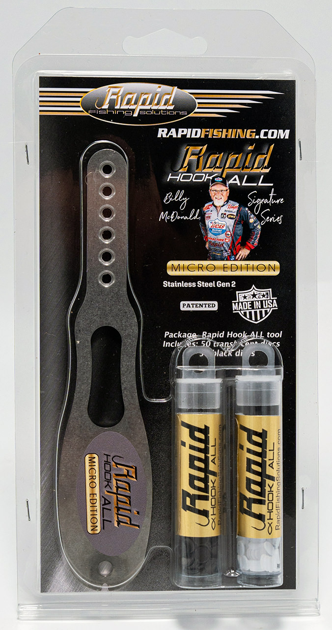 billykirk fish hook Rapid Hook-All Micro Tool for Freshwater