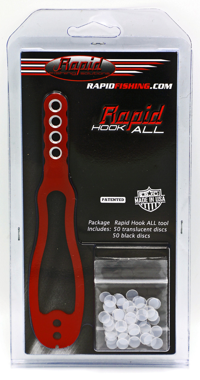 Freshwater HookAll, 3 Discs, Drop Shot Keeper COMBO Rapid Fishing