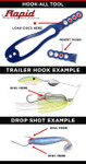 Rapid Fishing Solutions Freshwater Hook-All Tool instructions.