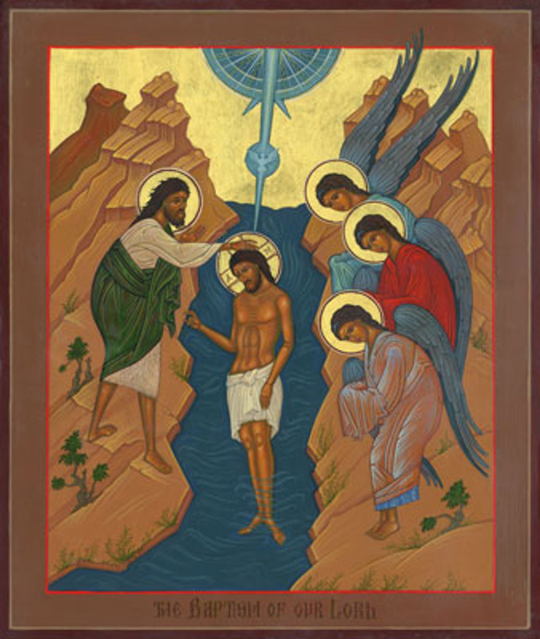 baptism of christ icon