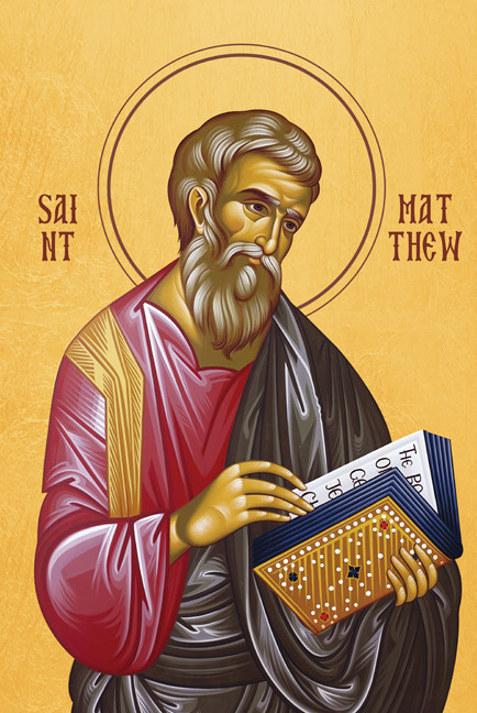Icon of the Apostle Matthew the Evangelist - Twelve Apostles Series ...