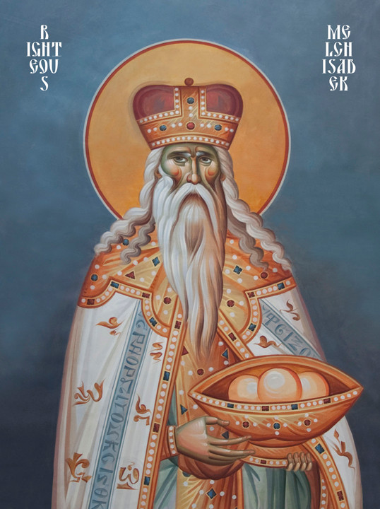 Icon of Righteous Melchizadeck - (1ML15) - Uncut Mountain Supply